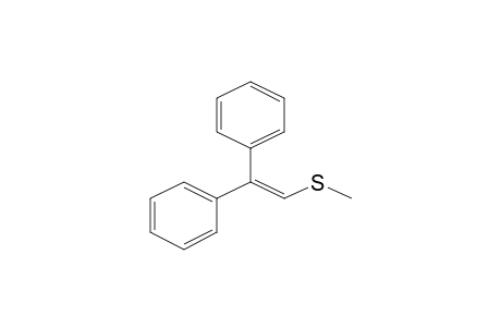 Benzene, 1,1'-[(methylthio)ethenylidene]bis-