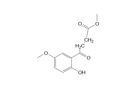 3-(6-hydroxy-m-anisoyl)propionic acid, methyl ester