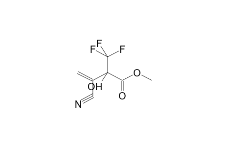 2-HYDROXY-2-TRIFLUOROMETHYL-3-CYANOBUT-3-ENOIC ACID, METHYL ESTER