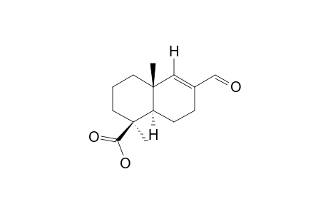 (1S,4aR,8aR)-6-formyl-1,4a-dimethyl-2,3,4,7,8,8a-hexahydronaphthalene-1-carboxylic acid