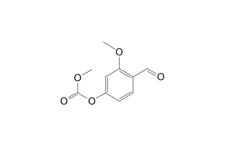 2-Methoxy-4-(methoxycarbonyl)oxybenzaldehyde