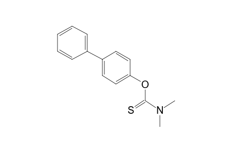 Dimethylthiocarbamic acid, o,4-biphenyl ester