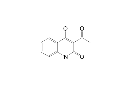 2,4-dihydroxy-3-quinolyl methyl ketone