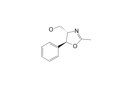 (4S,5S)-(-)-2-methyl-5-phenyl-2-oxazoline-4-methanol