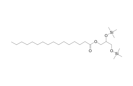 Hexadecanoic acid, 2,3-bis[(trimethylsilyl)oxy]propyl ester