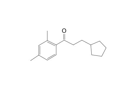 1-Propanone, 3-cyclopentyl-1-(2,4-dimethylphenyl)-