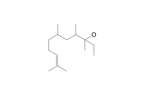 3,4,6,10-Tetramethylundec-9-en-3-ol