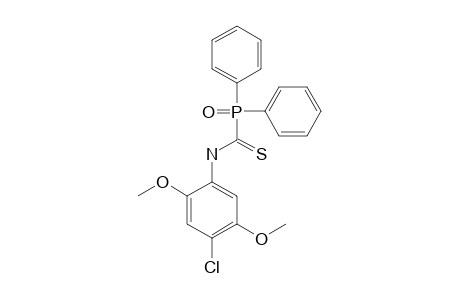4'-chloro-2',5'-dimethoxy-1-(diphenylphosphinyl)thioformanilide