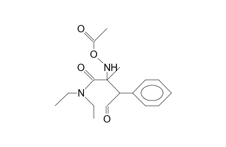 2-[(Acetyloxy)-amino]-N,N-diethyl-2-methyl-4-oxo-3-phenyl-butanamide