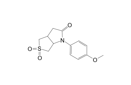 1H-thieno[3,4-b]pyrrol-2(3H)-one, tetrahydro-1-(4-methoxyphenyl)-, 5,5-dioxide