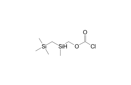 2,4,4-Trimethyl-2,4-disila-pentyl chloroformiate