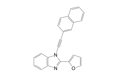 2-(2-Furanyl)-1-(2-(2-naphthyl)-ethynyl)-1H-benzimidazole