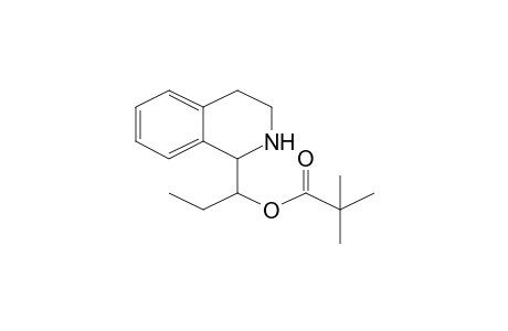 1-(1,2,3,4-Tetrahydro-1-isoquinolinyl)propyl pivalate