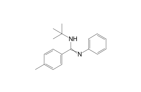 N-(tert-Butyl)-4-methyl-N'-phenylbenzimidamide