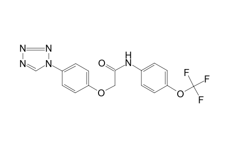 2-(4-Tetrazol-1-yl-phenoxy)-N-(4-trifluoromethoxy-phenyl)-acetamide