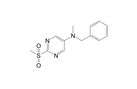 5-Pyrimidinamine, N-methyl-2-(methylsulfonyl)-N-(phenylmethyl)-