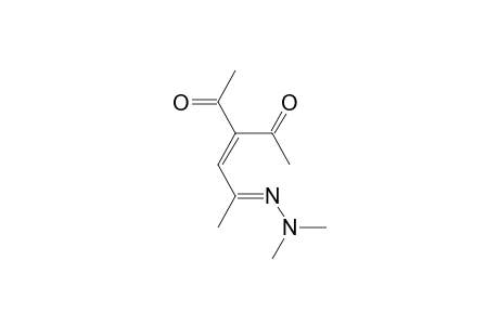 3-Hexene-2,5-dione, 3-acetyl-, 5-(dimethylhydrazone)