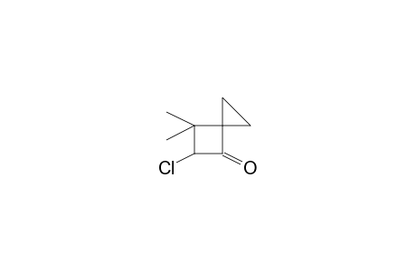 5-Chloro-6,6-dimethylspiro[2.3]hexan-4-one