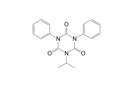 1,3-DIPHENYL-5-ISOPROPYL-s-TRIAZINE-2,4,6(1H,3H,5H)-TRIONE