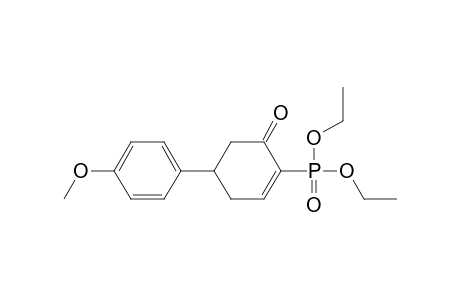 2-(DIETHOXYPHOSPHORYL)-5-(PARA-METHOXYPHENYL)-2-CYCLOHEXEN-1-ONE