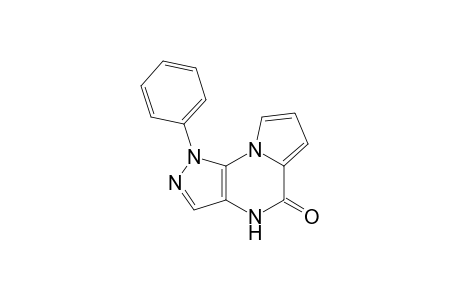 5-Oxo-1-phenyl-pyrazolo(4,3-E)pyrrolo(1,2-A)pyrazine