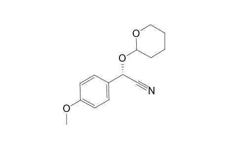 (2S)-(4-Methoxyphenyl)[(tetrahydropyran-2-yloxy)]acetonitrile