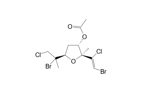 Furoplocamioid b-acetate