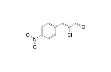 2-Propenal, 2-chloro-3-(4-nitrophenyl)-
