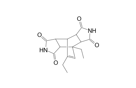 1,14-Diethyl-4,10-diazatetracyclo[5.5.2.0(2,6).0(8,12)-tetradec-113-ene-3,5,9,11-tetraone