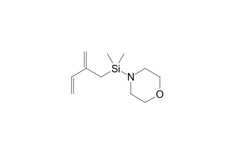 4-[Dimethyl(2-methylenebut-3-en-1-yl)silyl]morpholine