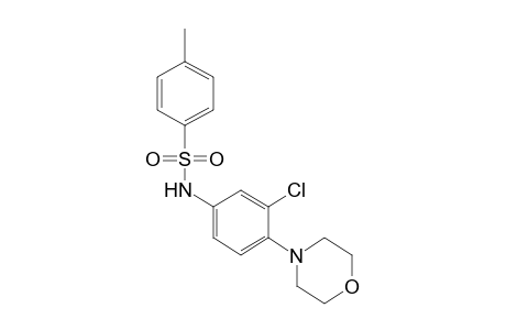 3'-chloro-4'-morpholino-p-toluenesulfonanilide
