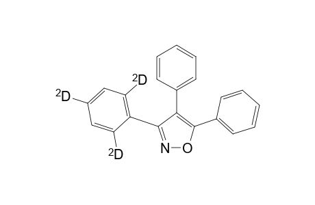 4,5-Diphenyl-3-(2',4',6'-trideuterophenyl)isoxazole