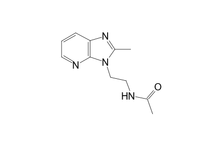 acetamide, N-[2-(2-methyl-3H-imidazo[4,5-b]pyridin-3-yl)ethyl]-