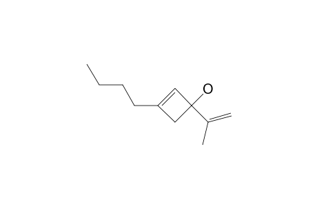 1-Isopropenyl-3-N-butyl-cyclobuten-1-ol