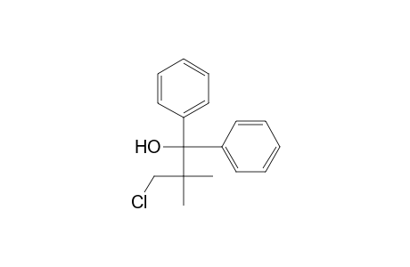 3-Chloro-2,2-dimethyl-1,1-diphenyl-1-propanol