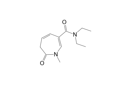 N,N-diethyl-6,7-dihydro-1-methyl-7-oxo-1H-azepine-3-carboxamide