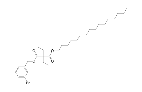 Diethylmalonic acid, 3-bromobenzyl hexadecyl ester