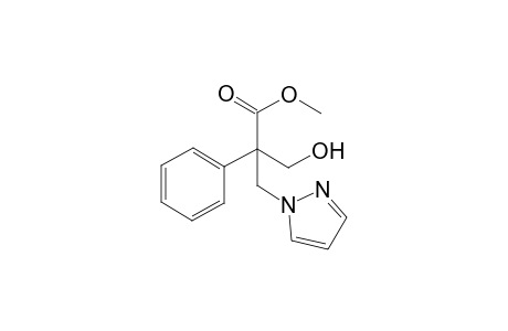 Methyl 3-Hydroxy-2-phenyl-2-[(1-pyrazolyl)methyl]propanoate