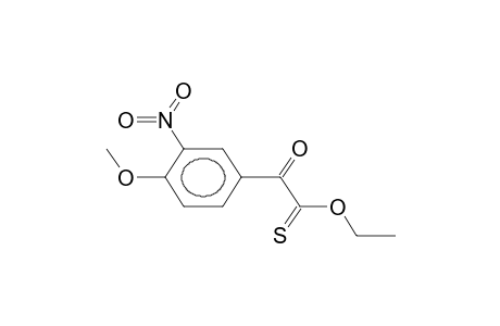 O-ETHYL 2-(4-METHOXY-3-NITROPHENYL)-2-OXOETHANETHIOATE