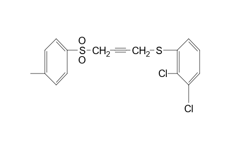 1-[(2,3-dichlorophenyl)thio]-4-(p-tolylsulfonyl)-2-butyne