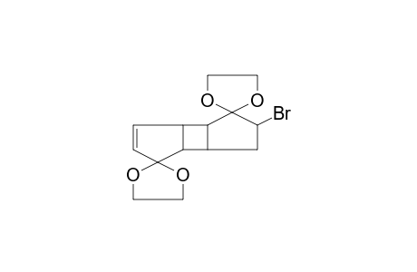 Tricyclo[5.3.0.0(2,6)]dec-3-ene-8-bromo-5,10-dioxobis(ethylene ketal)-