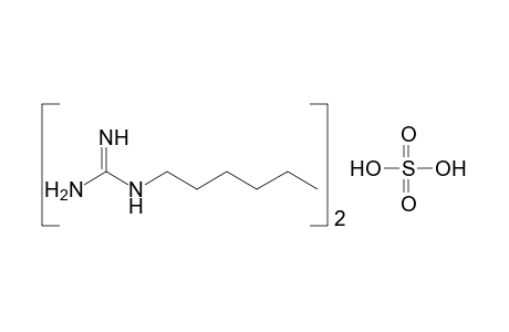 hexylguanidine, sulfate(2:1)