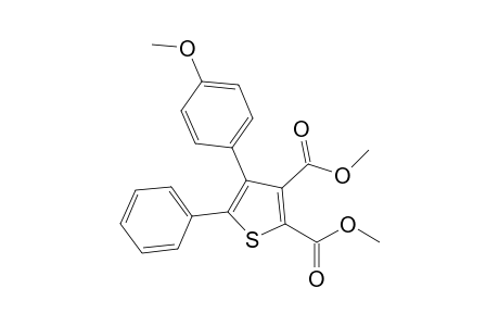 Dimethyl 4-(p-methoxyphenyl)-5-phenylthiophene-2,3-dicarboxylate