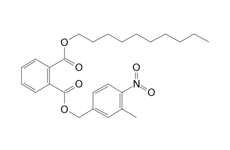 Phthalic acid, decyl 3-methyl-4-nitrobenzyl ester