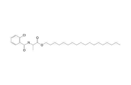 L-Alanine, N-(2-chlorobenzoyl)-, octadecyl ester