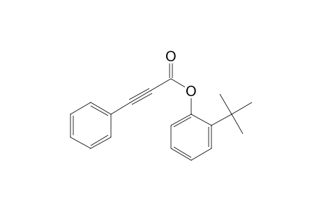 2-Tert-butylphenyl 3-phenylpropynoate