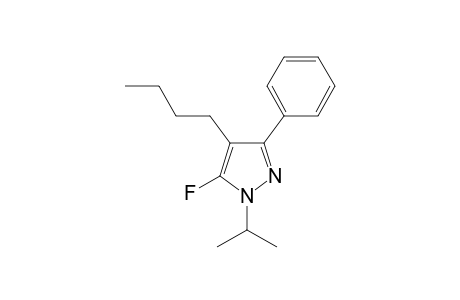 4-BUTYL-5-FLUORO-1-ISOPROPYL-3-PHENYLPYRAZOLE