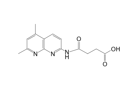 N-(5,7-dimethyl-1,8-naphthyridin-2-yl)succinamic acid