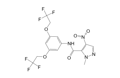 N-[3,5-bis(2,2,2-trifluoroethoxy)phenyl]-1-methyl-4-nitro-1H-pyrazole-5-carboxamide