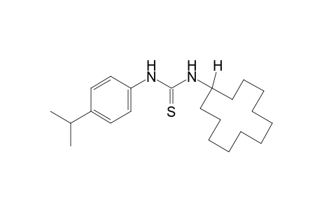 1-(p-cumenyl)-3-cyclododecyl-2-thiourea